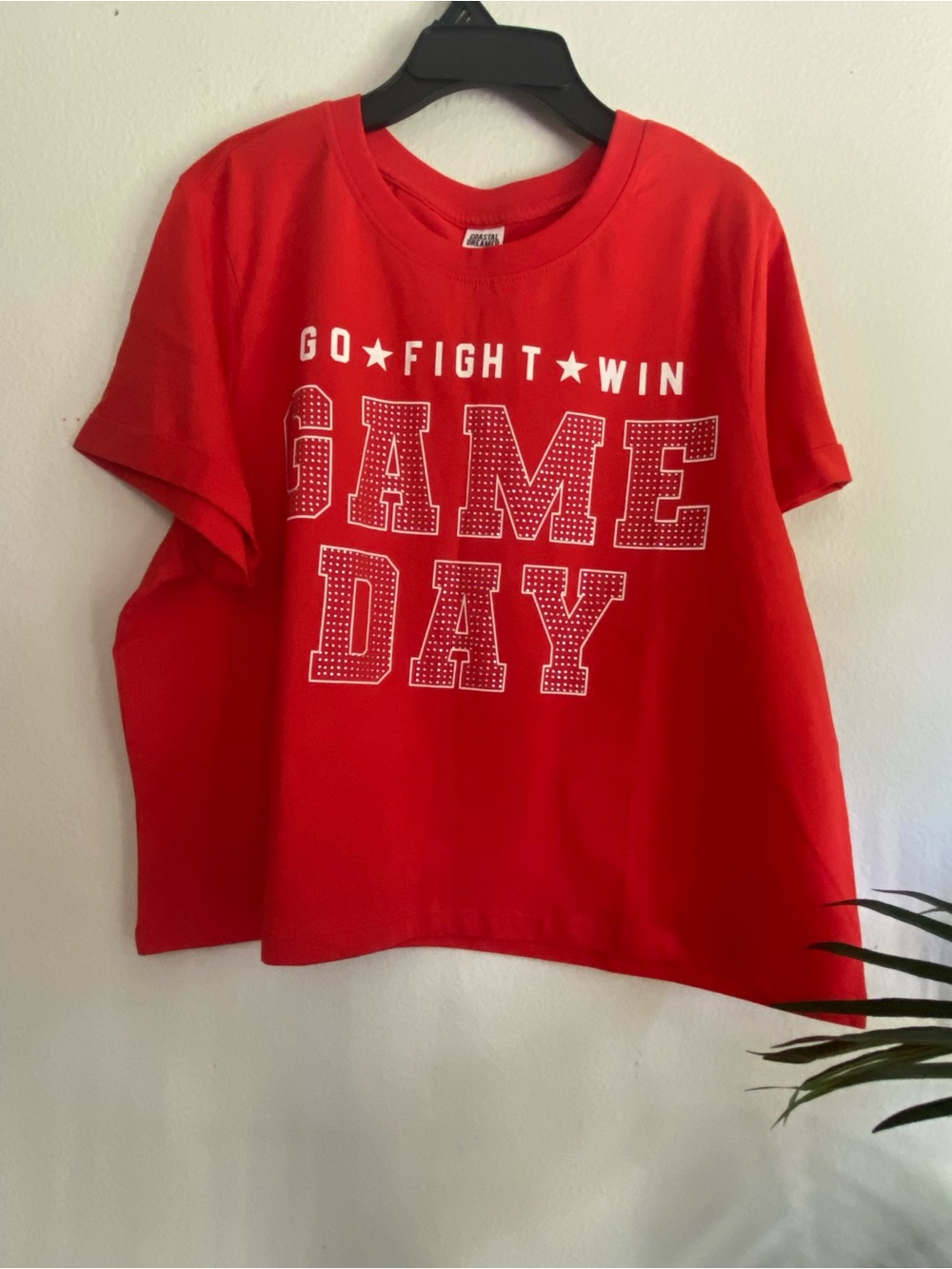 GAME DAY Red Graphic Tee